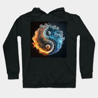 Yin Yang - Fire and Water Hoodie